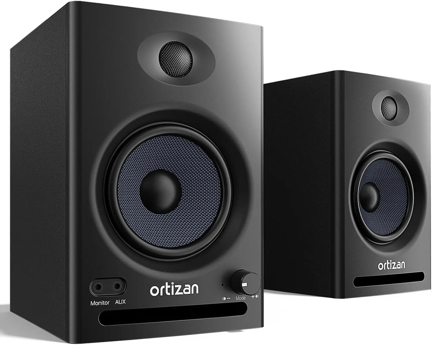 Studio Monitors, Active Monitor Speakers for Music Production, Bluetooth Computer Speakers