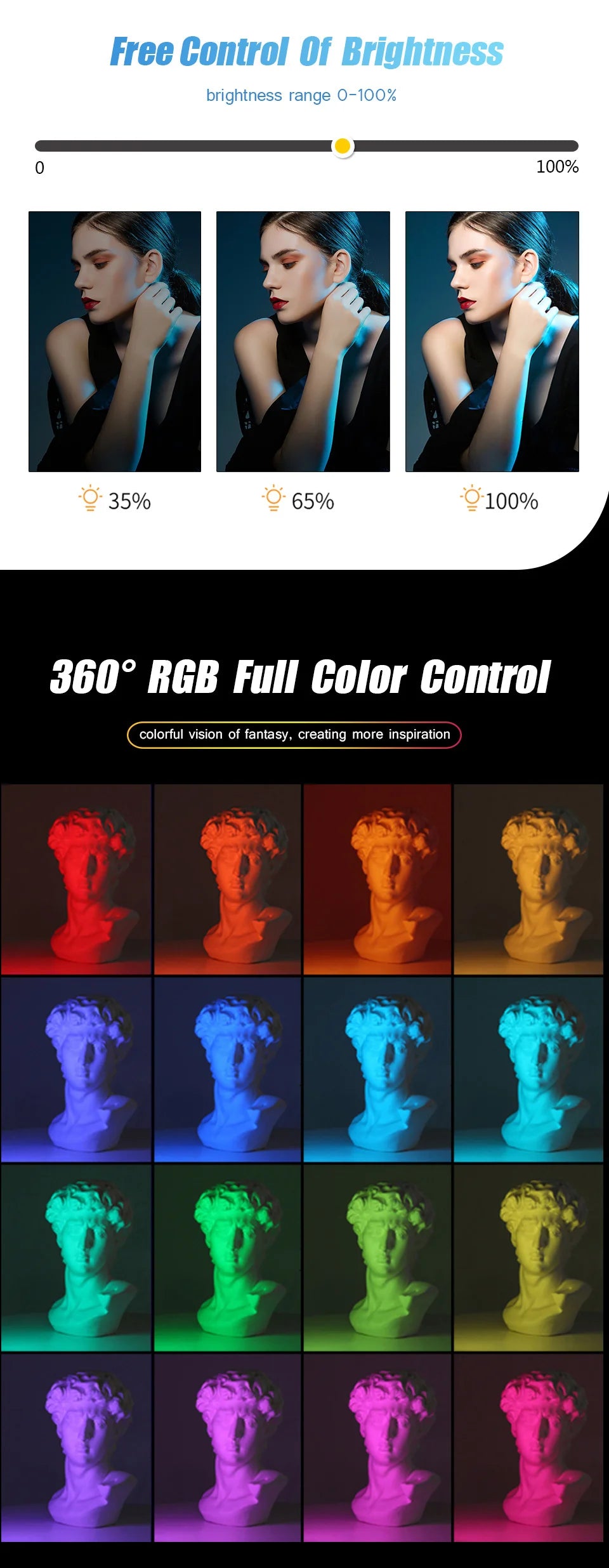 RGB Photography Video Light