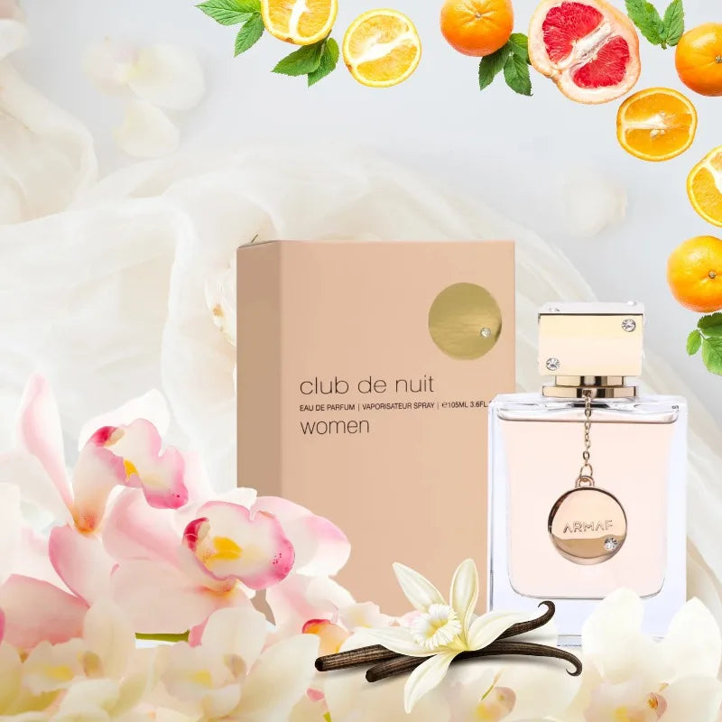 Armaf Club de Nuit Woman Eau de Parfum 105ml (Original Arab Perfumes Noble Lasting Floral Fru)ity Pheromone Perfume Cologne Makeup