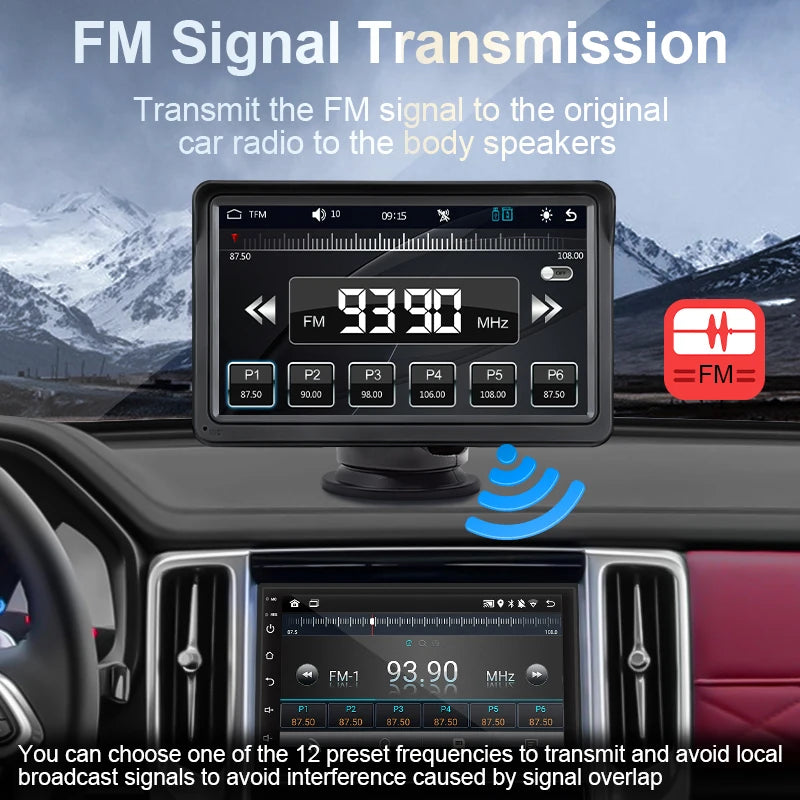 Car Radio Multimedia Video Player Wireless