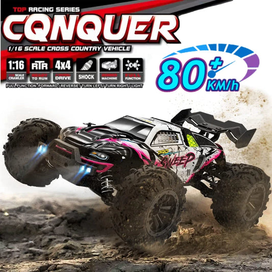 Super Brushless 50KM/H Brushed RC Car 4x4 Off Road