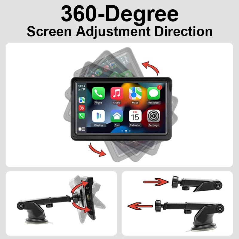 Car Radio Multimedia Video Player Wireless