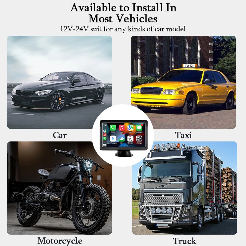 Car Radio Multimedia Video Player Wireless