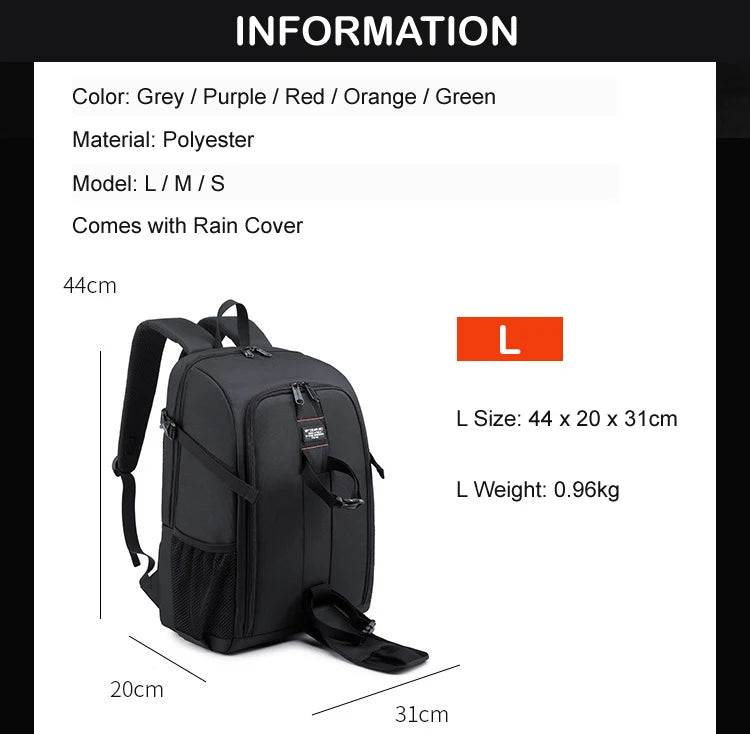 Photography Camera Waterproof Shoulders
