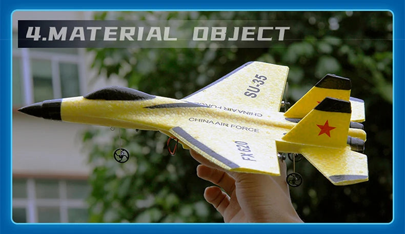 RC Foam Aircraft SU-35 Plane 2.4G Radio Control