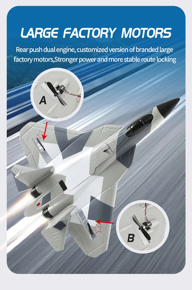 RC Foam Aircraft SU-35 Plane 2.4G Radio Control