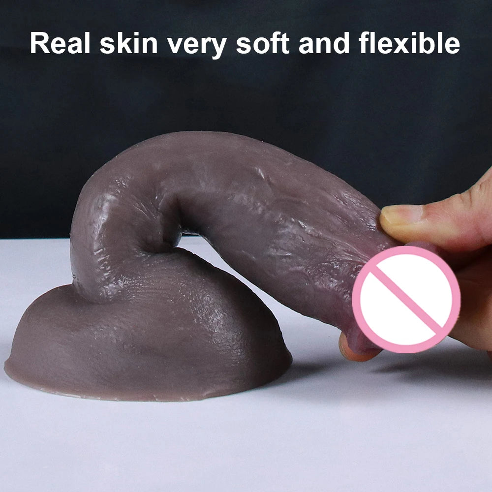 Real Man Prostate Dildo Silicone