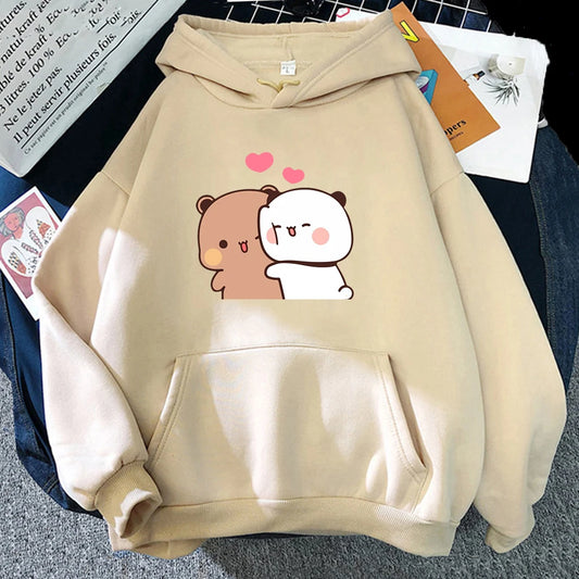 Hoodie Sweatshirt Panda Bubu And Dudu