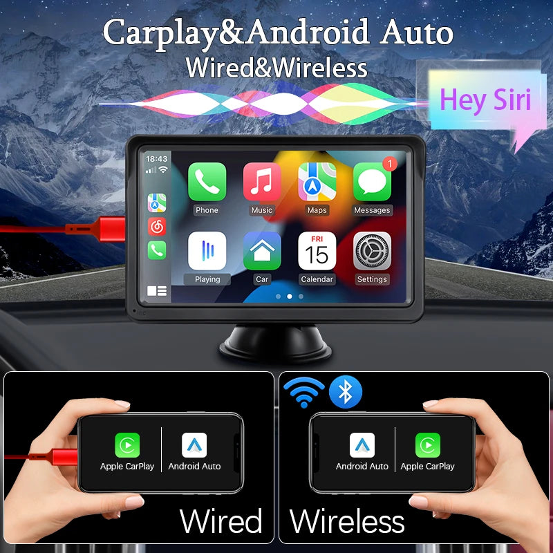 Car Radio Multimedia Video Player Wireless