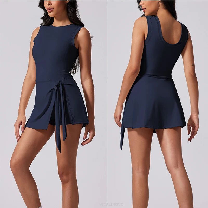 Tennis Dress for Women with Built in Shorts