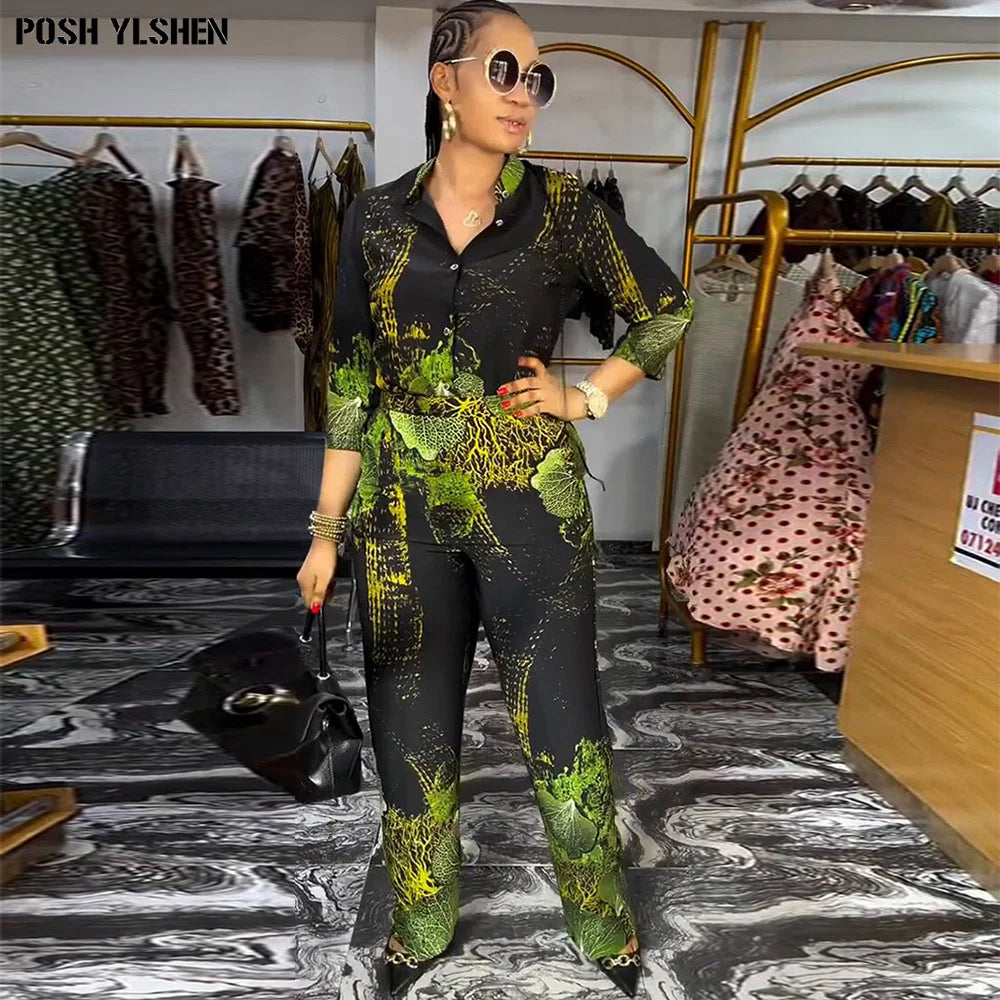 2 Piece Pant Sets Women Outfit