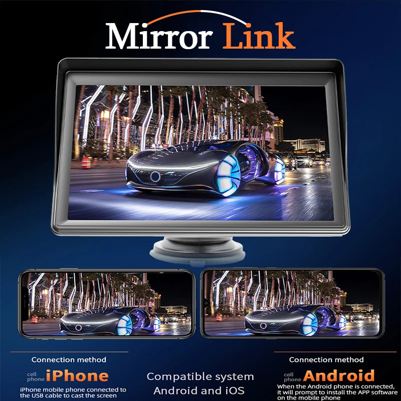 Car Radio Multimedia Video Player Wireless