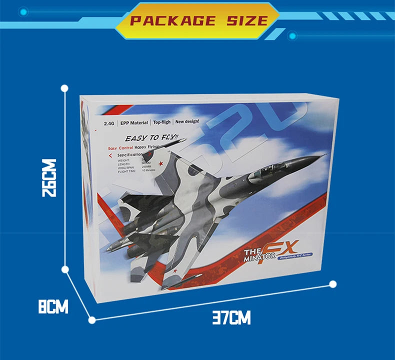RC Foam Aircraft SU-35 Plane 2.4G Radio Control